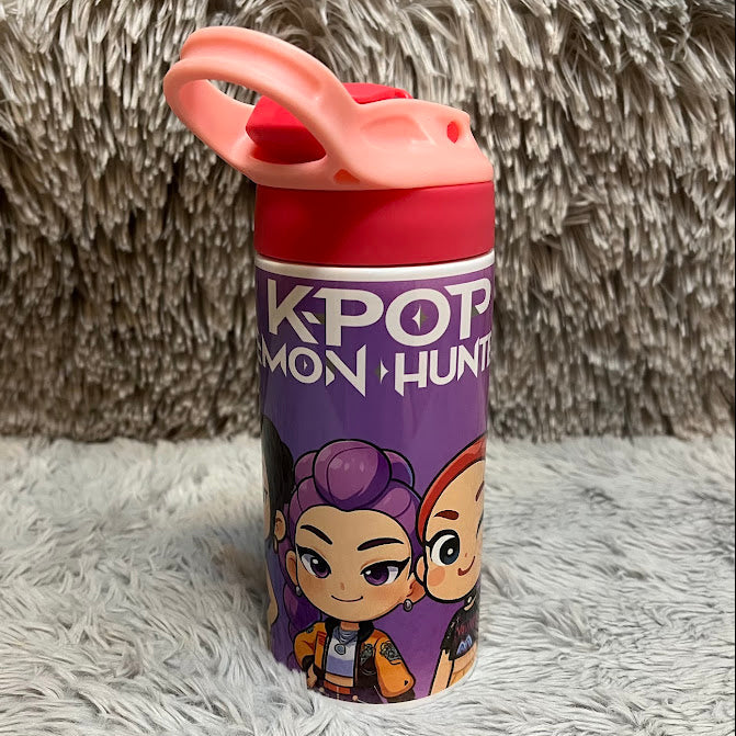 Kpop Demon Hunters 12oz Sport Tumbler with Handle