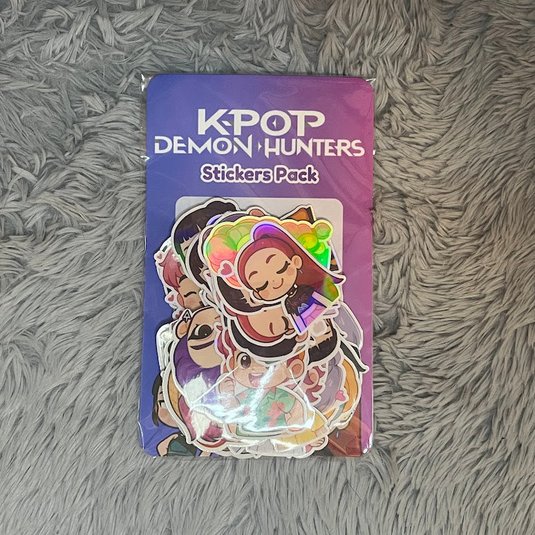 Kpop Demon Hunters Mystery Sticker Pack