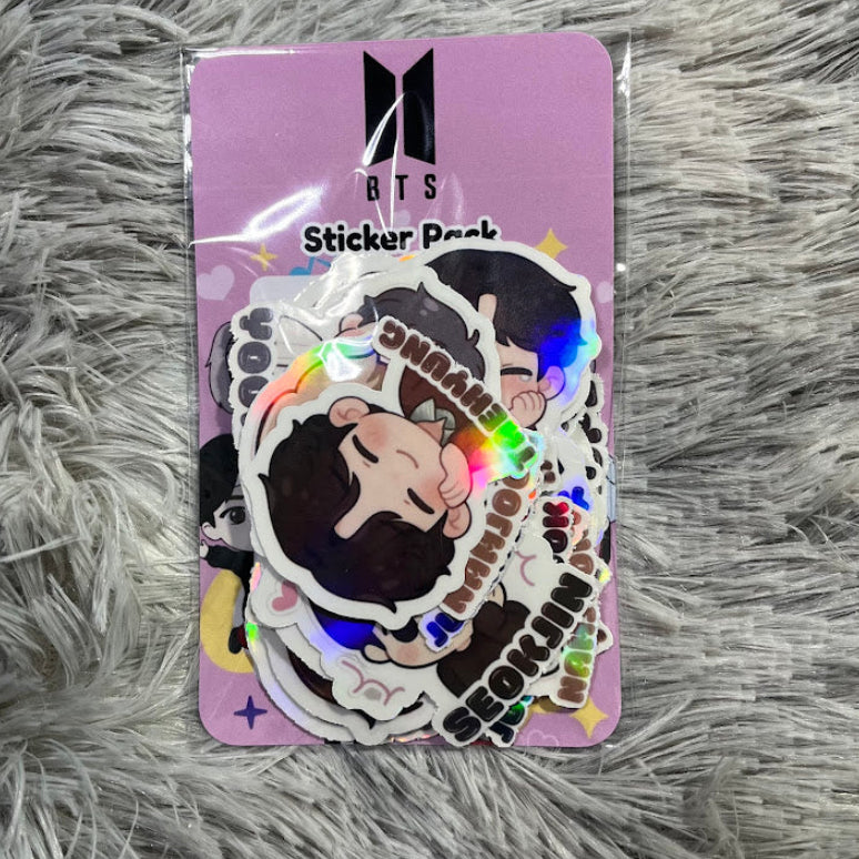 BTS Mystery Sticker Pack | 30pc Holographic Sticker