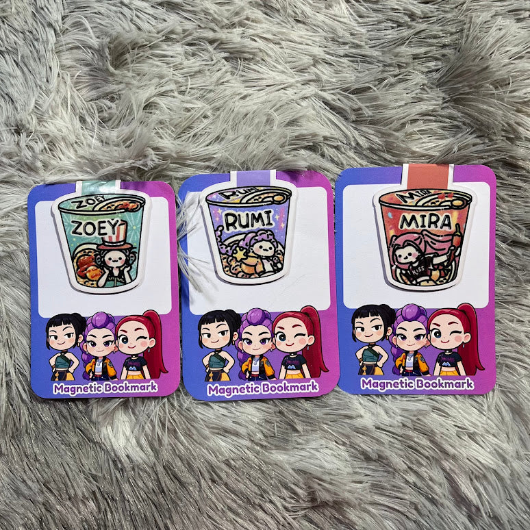 Kpop Demon Hunters Magnetic Bookmark