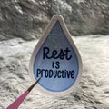 "Rest is Productive" Sticker