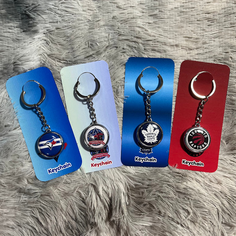 Toronto Sports Teams Double Sided Keychain