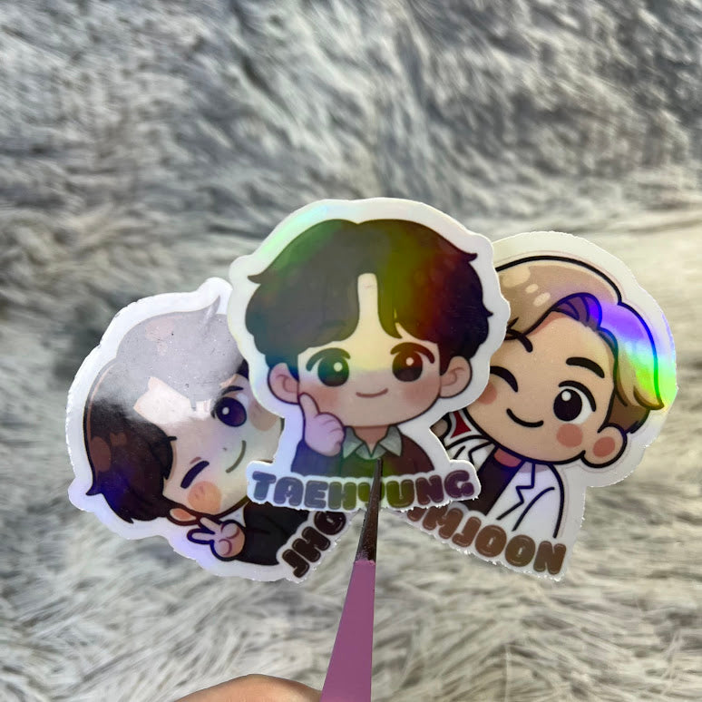 BTS Mystery Sticker Pack | 30pc Holographic Sticker