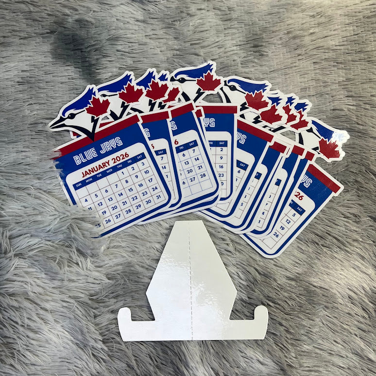 Toronto Blue Jays Mini Desktop 2026 Calendar