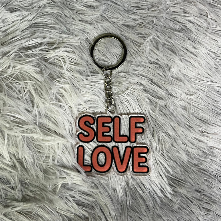 Motivational Mental Health Acrylic Keychains