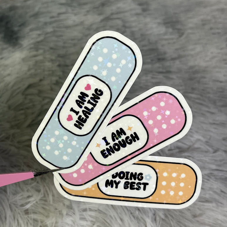 "Self Love Band-Aid" Sticker
