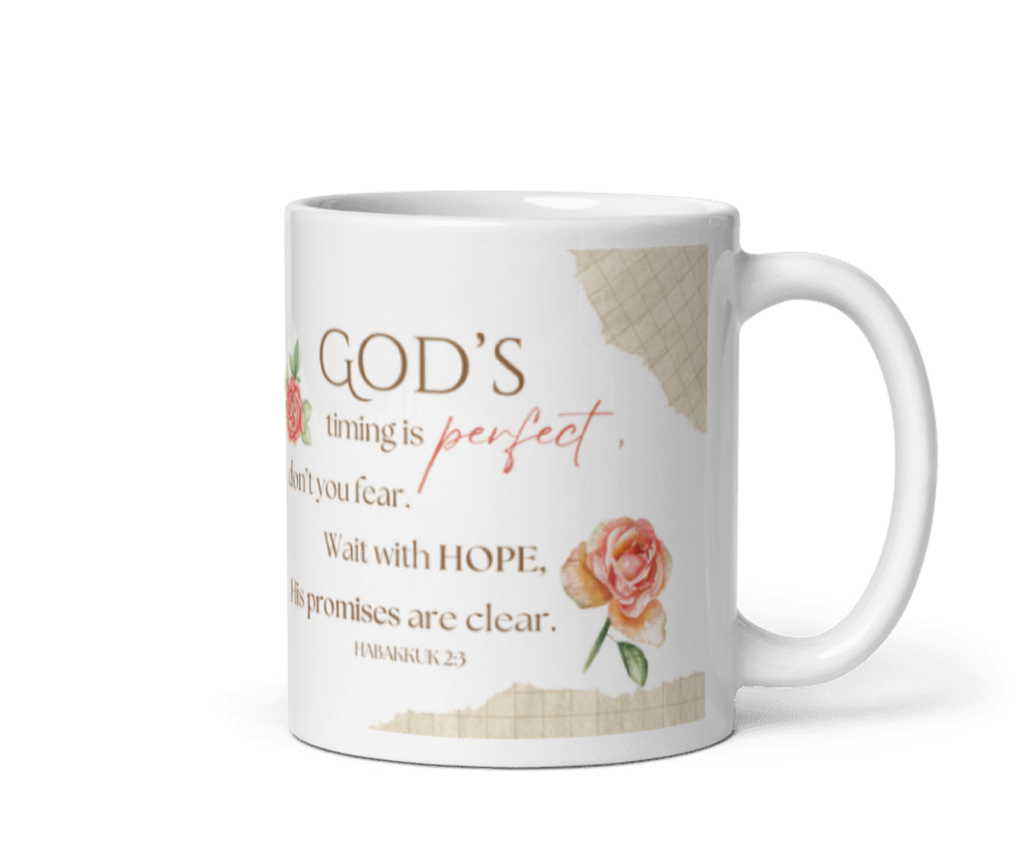 Bible Verse 11oz Mug | Inspirational Scripture Coffee Cup