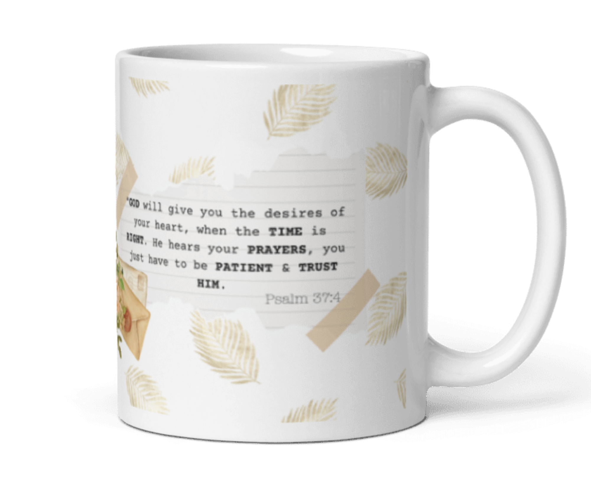 Bible Verse 11oz Mug | Inspirational Scripture Coffee Cup