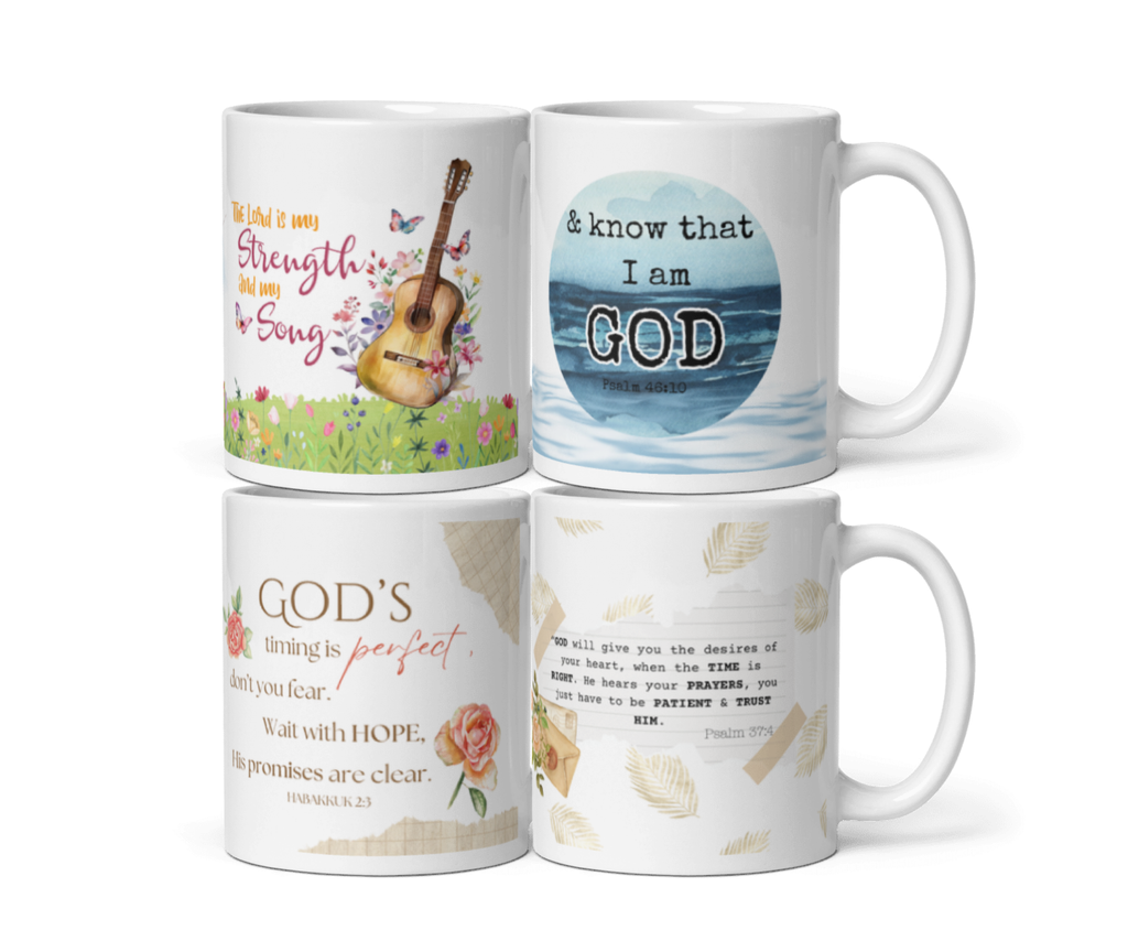 Bible Verse 11oz Mug | Inspirational Scripture Coffee Cup