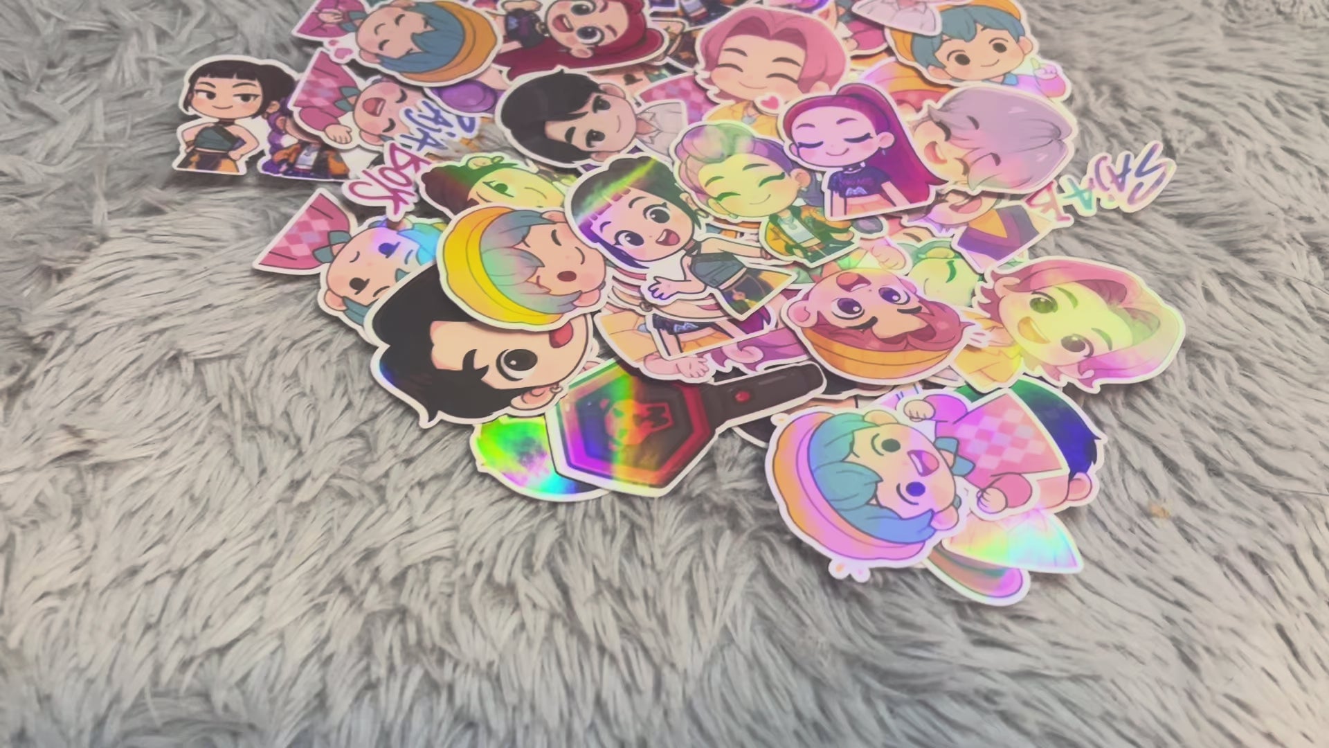 Kpop Demon Hunters Mystery Sticker Pack